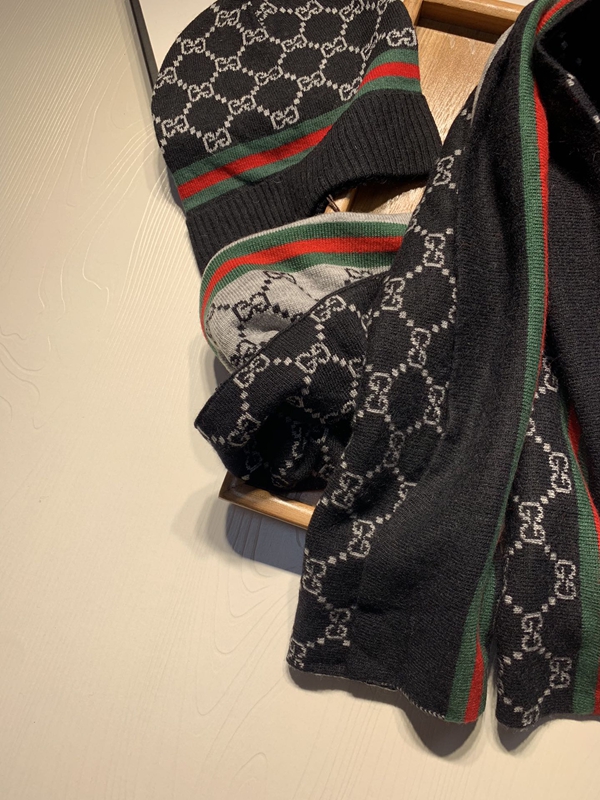 ブランドマフラー細部ディテール